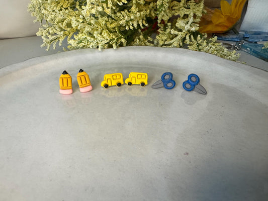 Teacher/Daycare Handmade Stud Earrings
