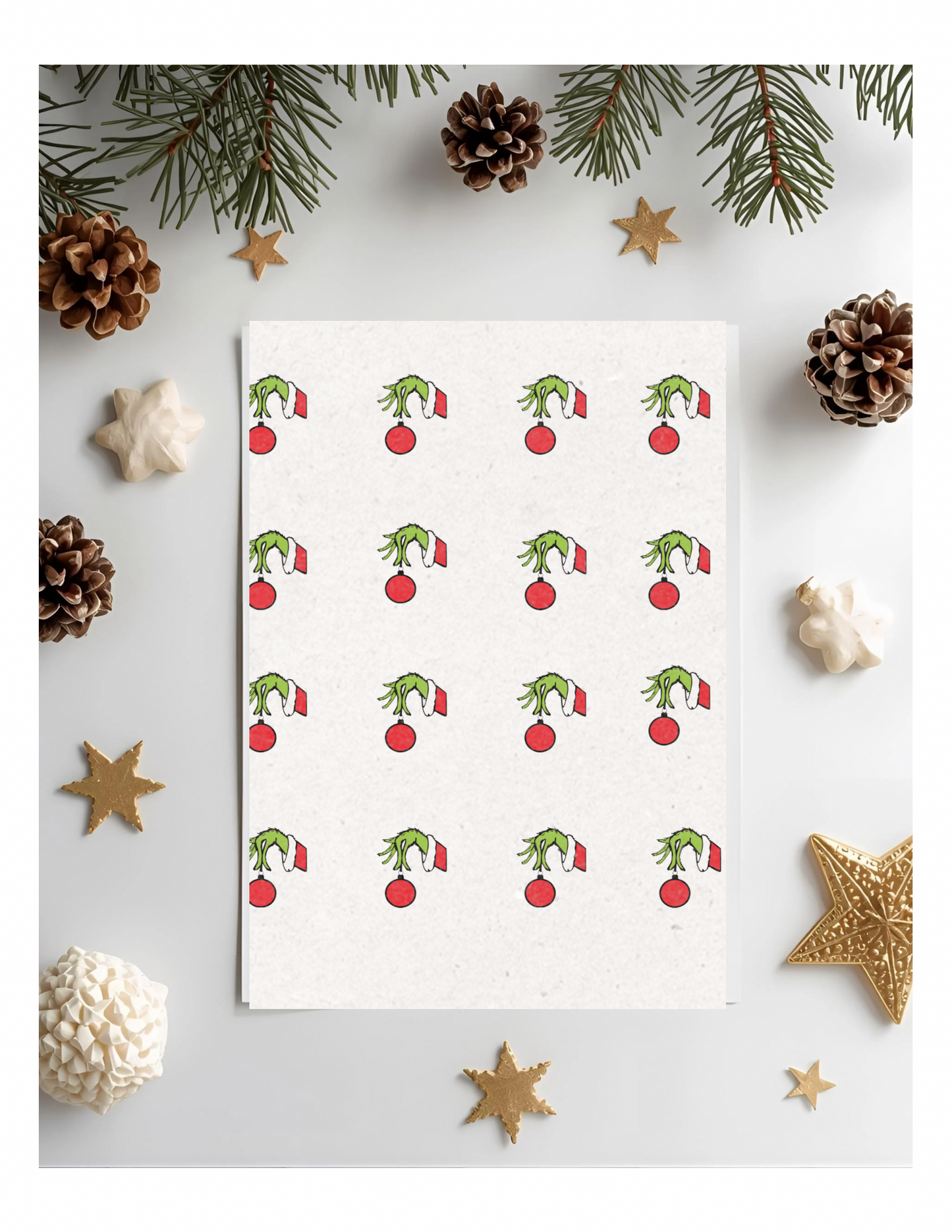 You're a Mean One Transfer Sheet