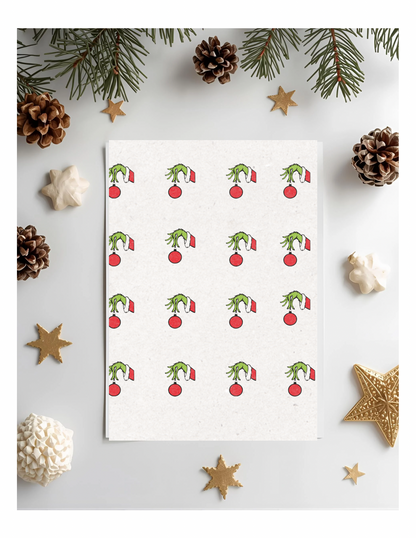 You're a Mean One Transfer Sheet