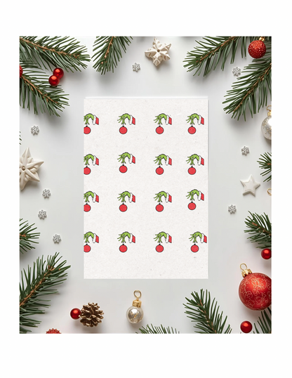 You're a Mean One Transfer Sheet