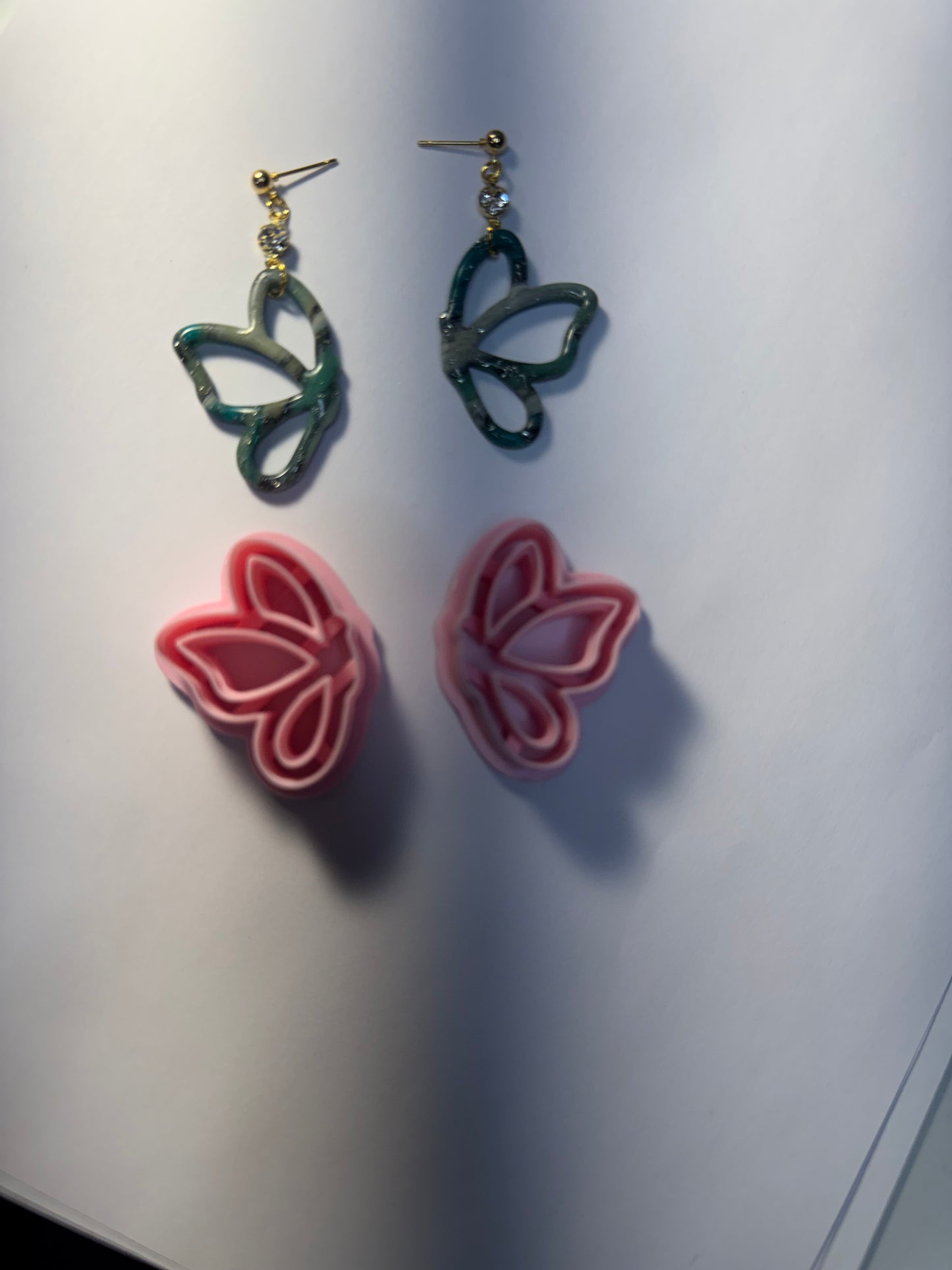 Butterfly Outline Earring Cutters