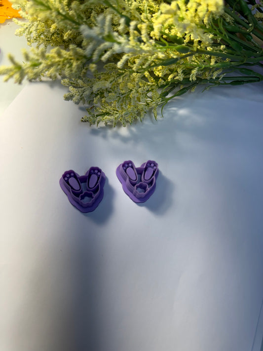 Cute Bunny Back Earring Cutters