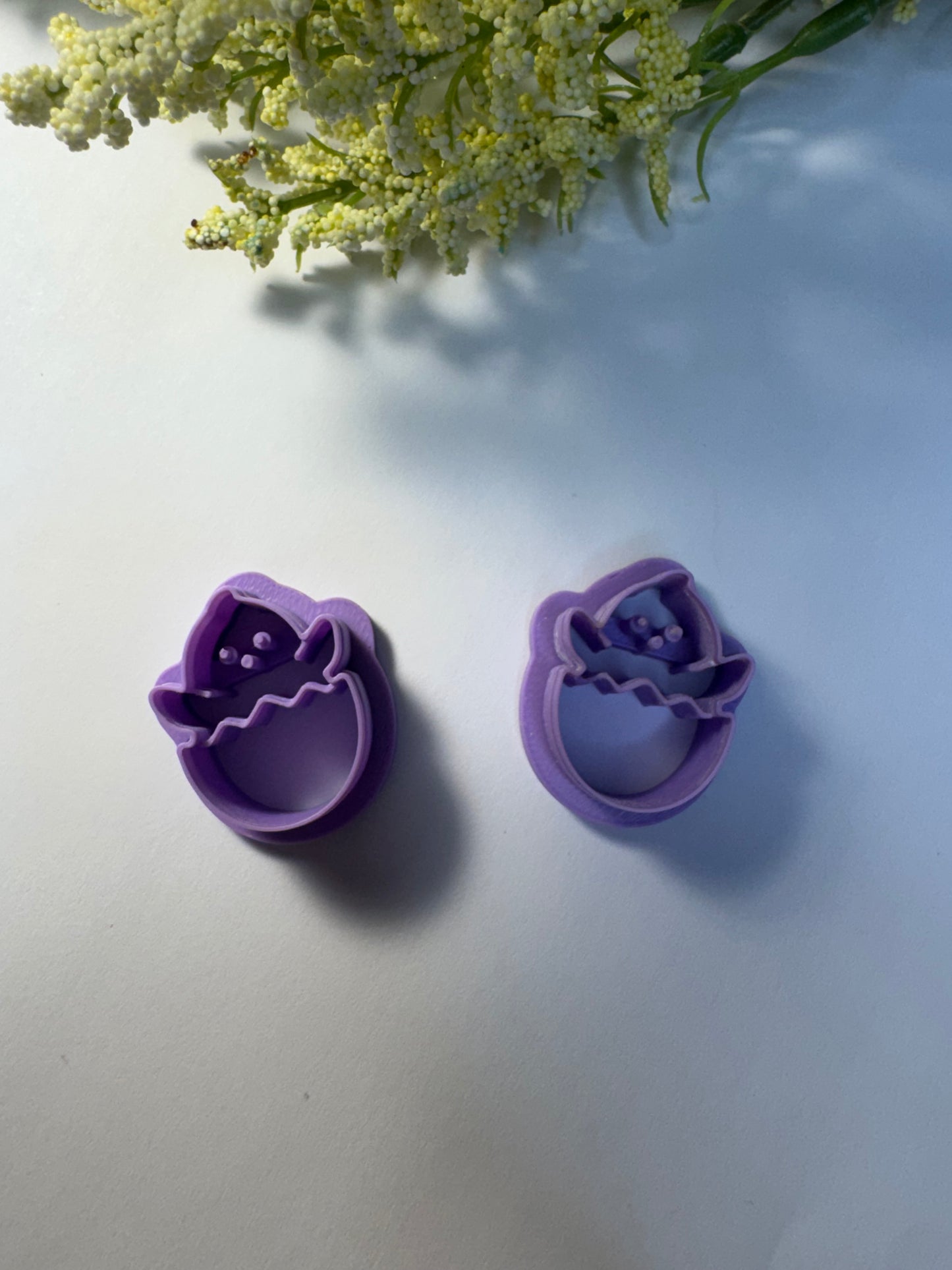 Baby Chick n Egg Earring Cutter