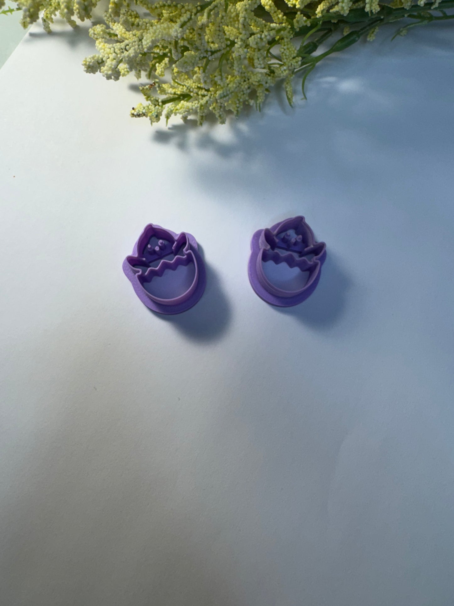 Baby Chick n Egg Earring Cutter