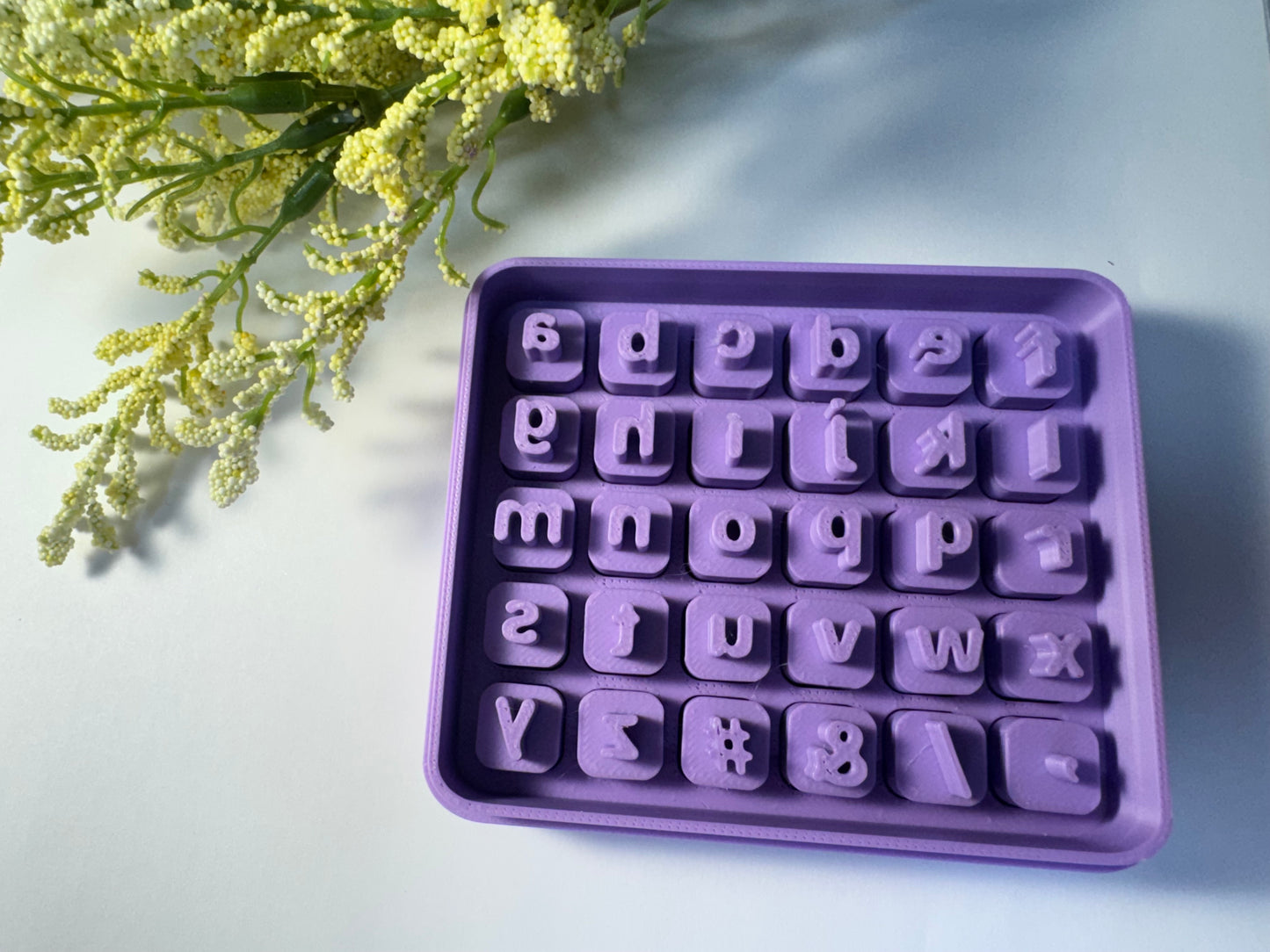 Alphabet Imprint Stamp Set