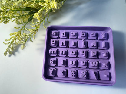 Alphabet Imprint Stamp Set