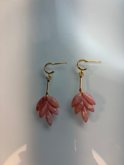 Pink Opal style Earring Collection