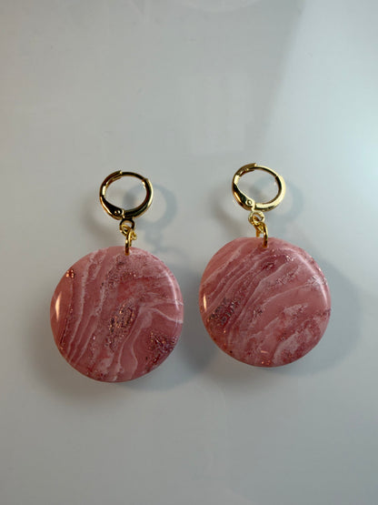 Pink Opal style Earring Collection