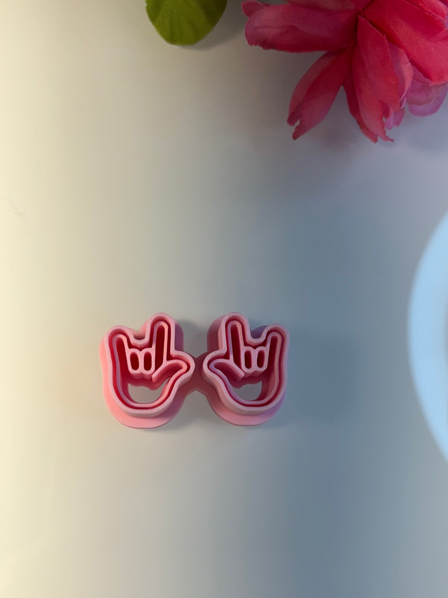 ASL I love you studs