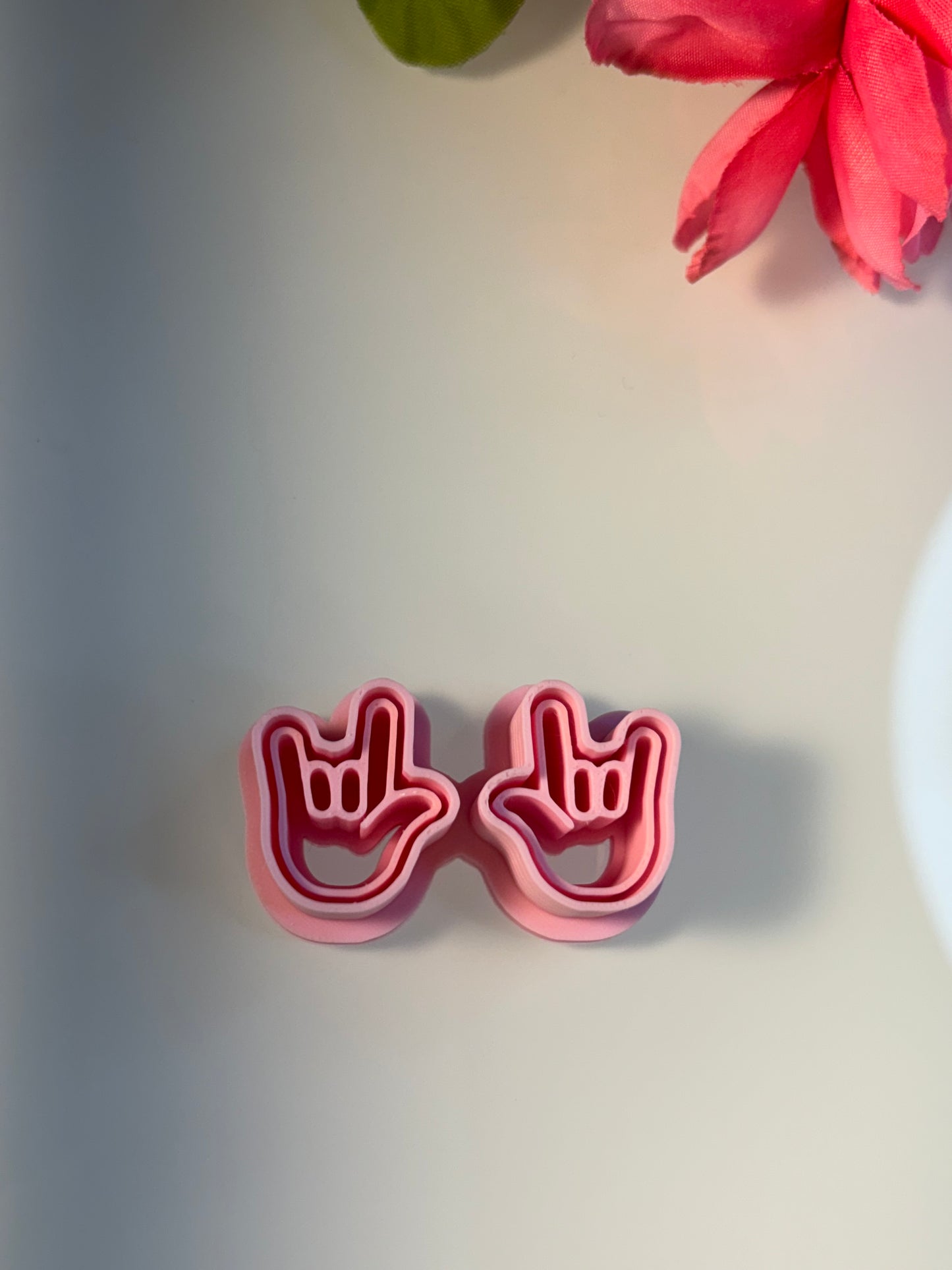 ASL I love you studs