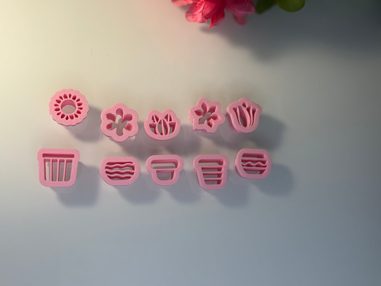 Flower & Planter Earring Cutter Set