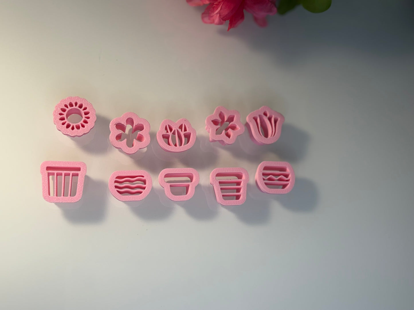 Flower & Planter Earring Cutter Set