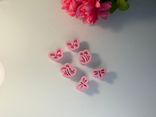 Spring Set- Butterfly, Bee and Dragonfly