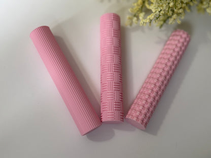 Large Pattern Texture Rollers- Set of 3