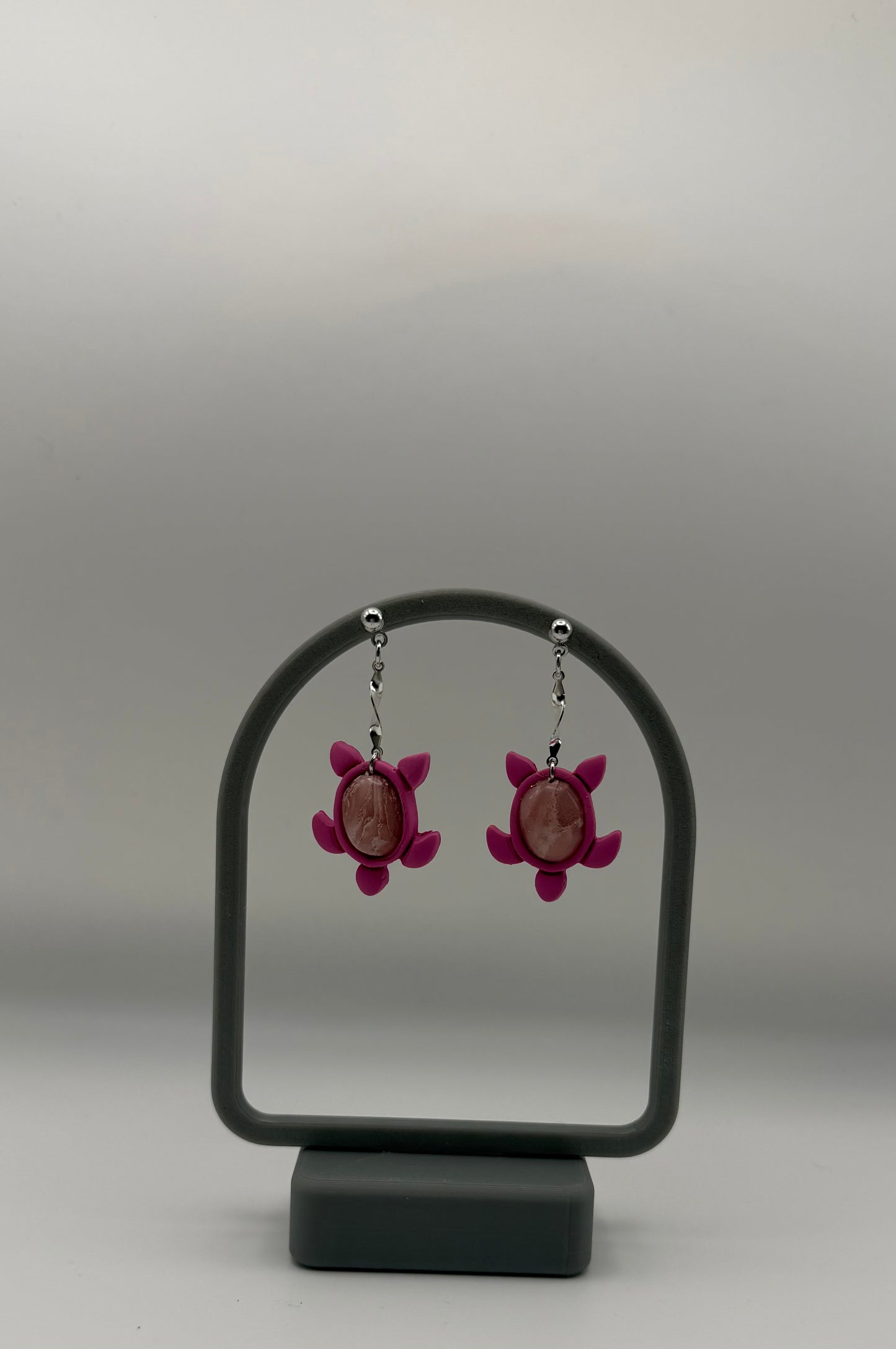 Agate Turtle Dangles