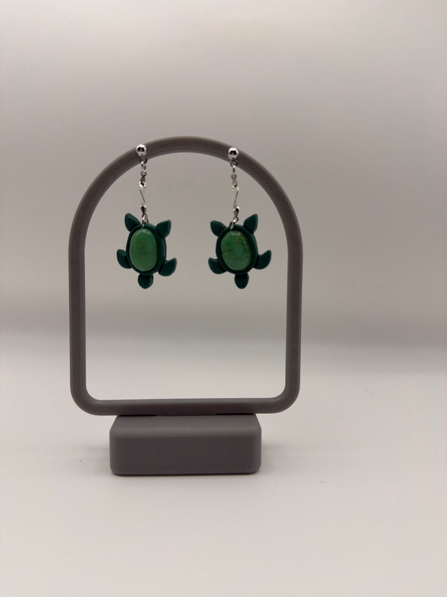 Agate Turtle Dangles