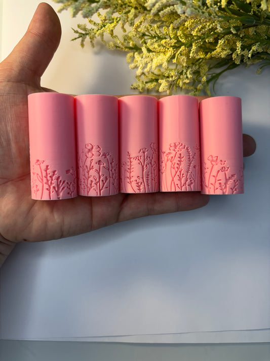 Wildflower Hand Drawn 5 Texture Roller Set