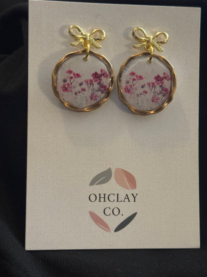 Antique Flower Dangle