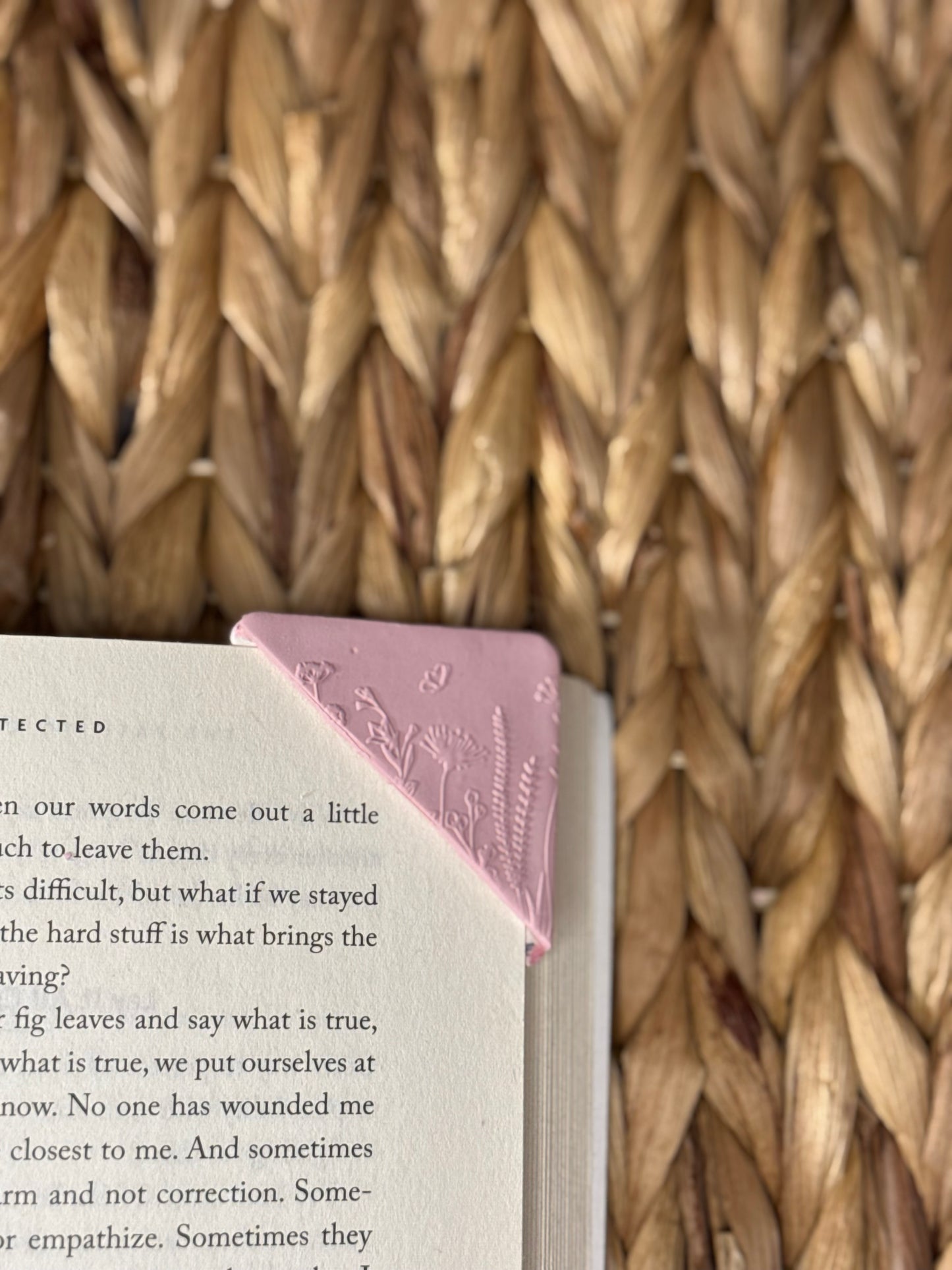 Flower Corner Bookmark