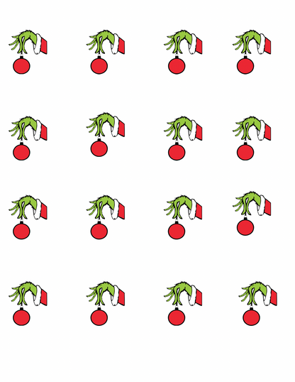 You're a Mean One Transfer Sheet