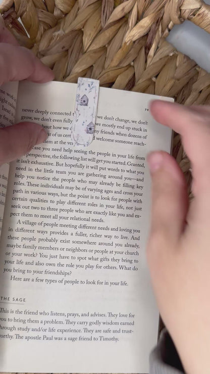 Top Slide Bookmark (print)