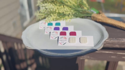 Sweater Collection Square Studs